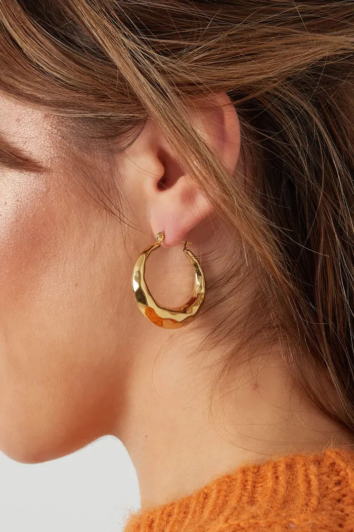 Hamret medium hoops