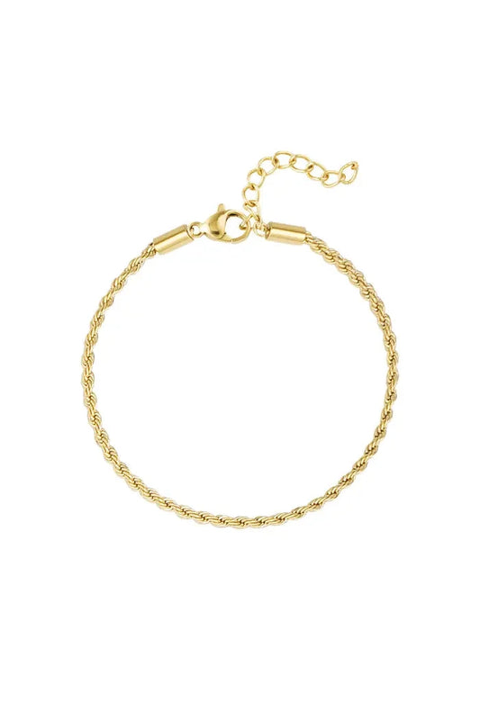 Jasseron snoet armbånd 2mm
